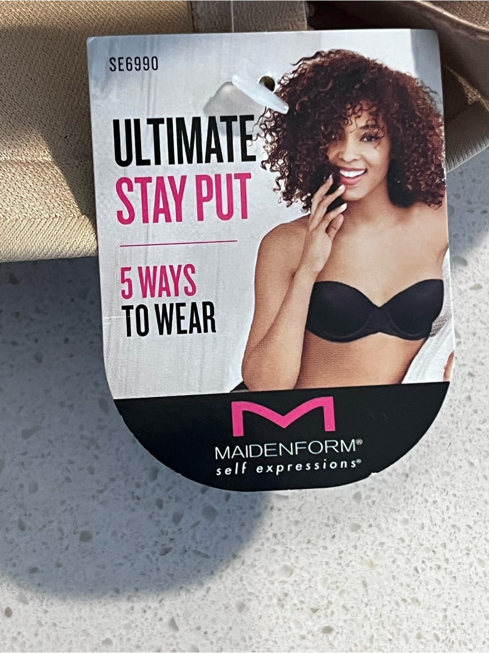 MaidenForm Stay Put Bra 38D NWT - Picture 5 of 5